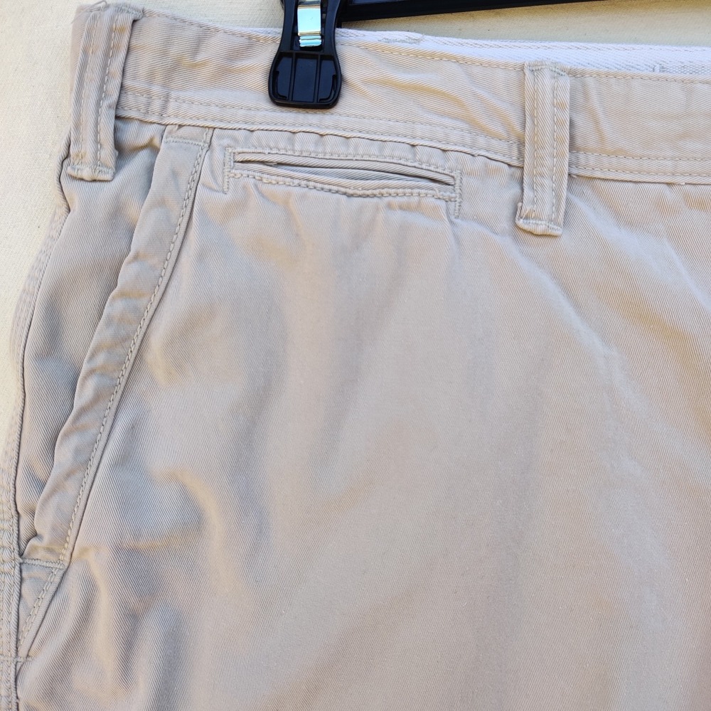 Polo Ralph Lauren Men's Relaxed Fit Chino Shorts Size 38 Khaki Flat Front String - Picture 7 of 12